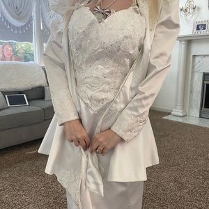 Vintage 2 piece dress and jacket